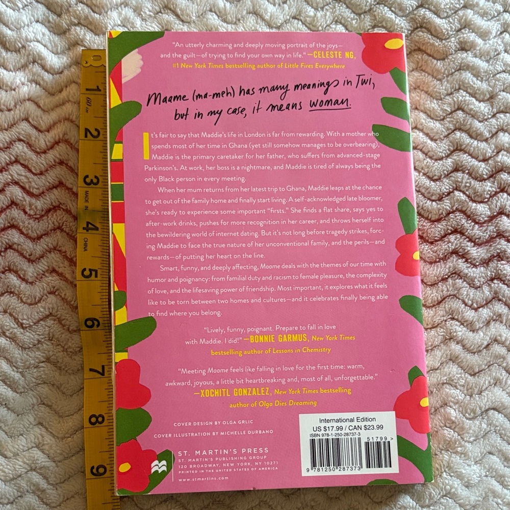 MAAME by Jessica George — Bright Floral Paperback - Picture 2 of 3